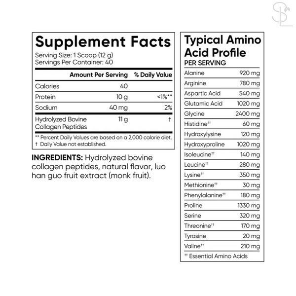 Колаген / Collagen Peptides - 480g Vanilla Bean 2023-10-4393 фото