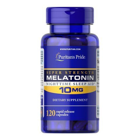 Мелатонін / Melatonin 10mg - 120tabs 100-33-3088830-20 фото