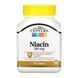 Вітамін B3 (Ніацин) / Niacin 100 mg - 110 tabs 2023-10-7120 фото 1