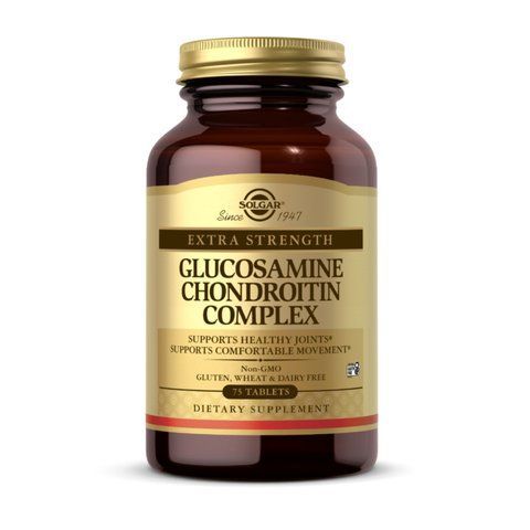Хондропротекторы / Extra Strength Glucosamine Chondroitin Complex - 75 tabs 2023-10-3670 фото