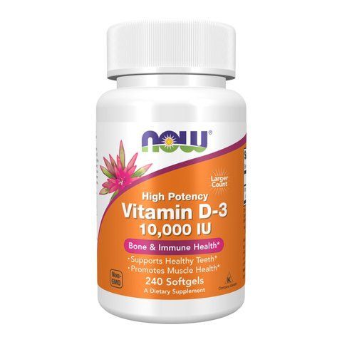 Вітамін D / VIT D-3 10,000 IU - 240 sgels 2022-10-0662 фото