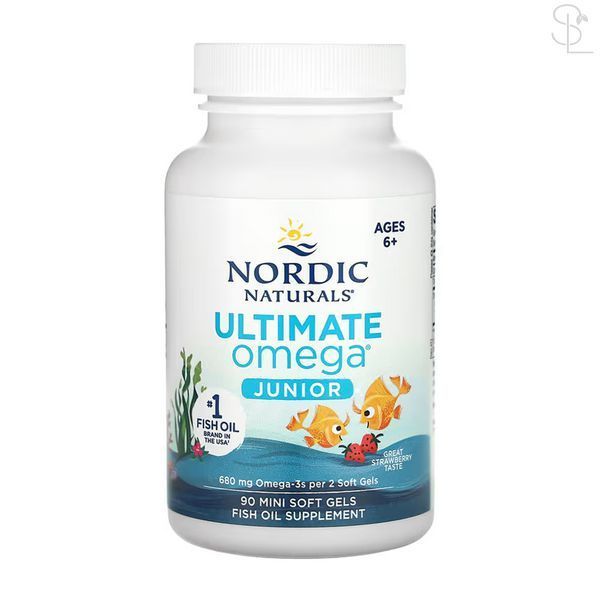 Омега 3 / Ultimate Omega Junior - 90 mini softgels 2023-10-5942 фото
