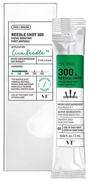 Сироватка-бустер для покращення текстури шкіри VT COSMETICS VT Reedle shot 300, 2ml VT.7 фото