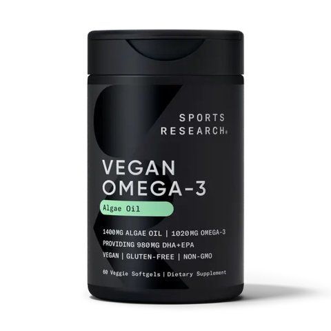 Омега 3 / Vegan Omega-3 1400mg - 60 softgels 2023-10-4398 фото