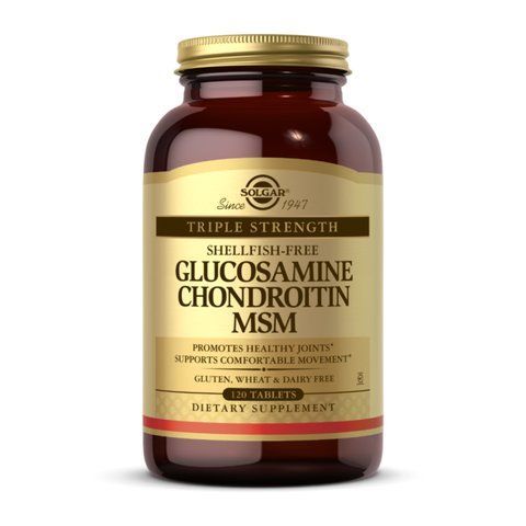 Хондропротектори /Triple Strength Glucosamine Chondroitin MSM - 120 tabs 2023-10-3678 фото