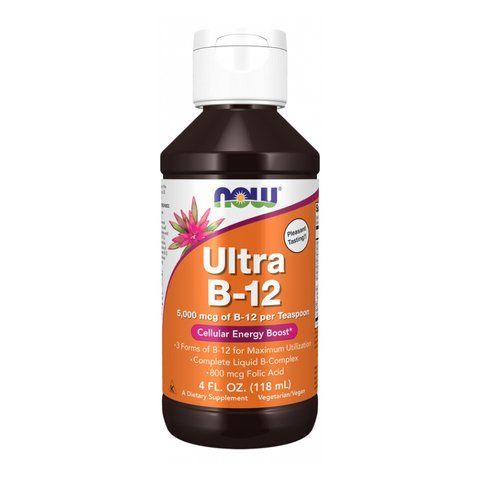 Вітамін B12(Кобаламін) / B-12 Ultra Liquid - 118ml (4oz) 2023-10-4535 фото
