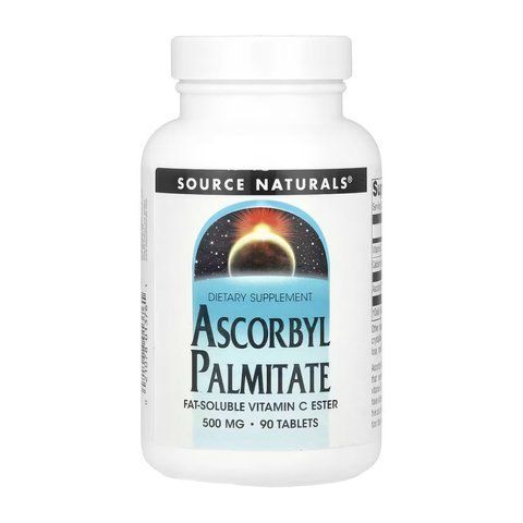 Вітамін С / Вітамін С / Ascorbyl Palmitate 500mg - 90 tabs 2023-10-4331 фото