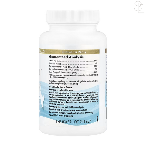 Омега 3 / Omega-3 Pet - 90 softgels 2023-10-7419 фото