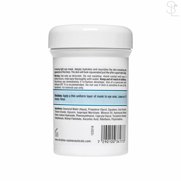 Мультивітамінна маска проти зморшків навколо очей CHRISTINA 250ml 02596 фото