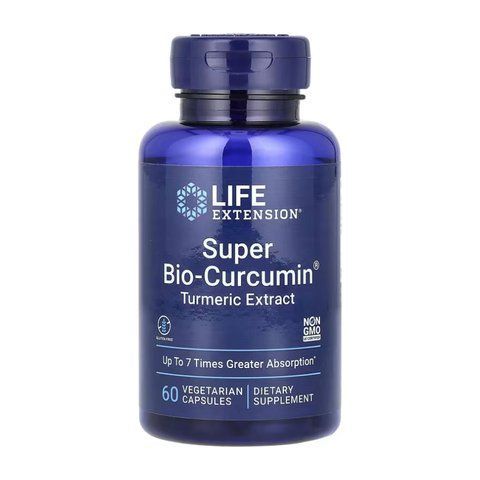 Вітамін С / Super Bio-Curcumin&reg; Turmeric Extract 400 mg - 60 vcaps 2023-10-5198 фото