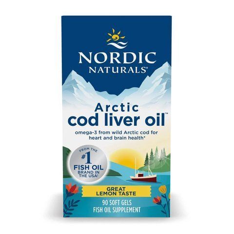 Омега 3 / Arctic Cod Liver Oil - 90 softgels 2023-10-5974 фото