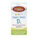 Витамин D/Super Daily D3 for Baby 400IU - 365 Veg drops 10.3 ml 2023-10-4554 фото 1