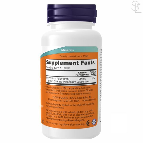 Калій / Potassium Gluconate 99mg - 250 tabs 2022-10-0041 фото