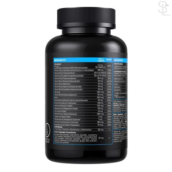 Мультивітаміни для чоловіків / Ultra Men's Sport Multivitamin - 180 caps 2022-10-1447 фото
