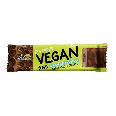 Дієтичне харчування / Vegan Bar - 12x60g Coffee & Salted Caramel 2023-10-7335 фото