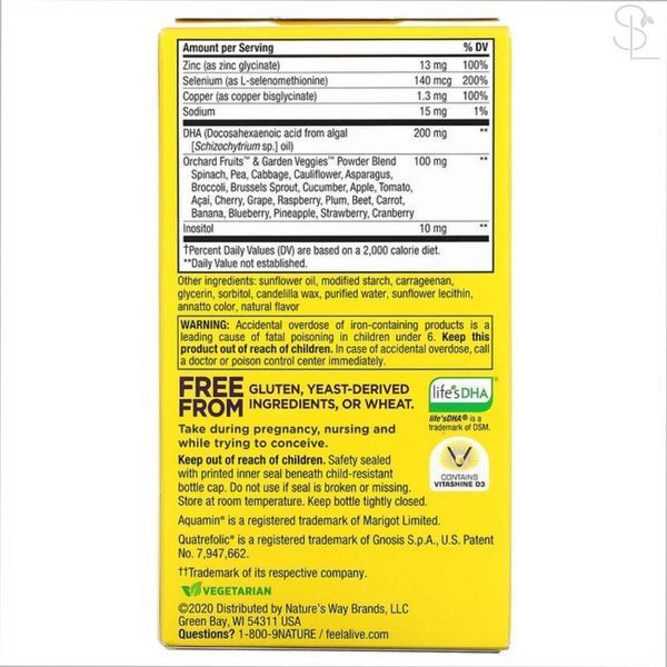 Мультивитамины для беременных / Prenatal Multi - 60 softgels 2022-10-1040 фото