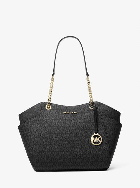 Сумка Michael Kors Jet Set Large Signature Logo Shoulder Bag 35S4GTVT3B фото