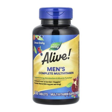Мультивітаміни для чоловіків / Men's Complete Multivitamin - 130 tabs 2022-10-1716 фото