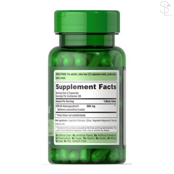 Адаптогени / Ashwagandha KSM-66 450mg - 60caps 2022-10-2798 фото