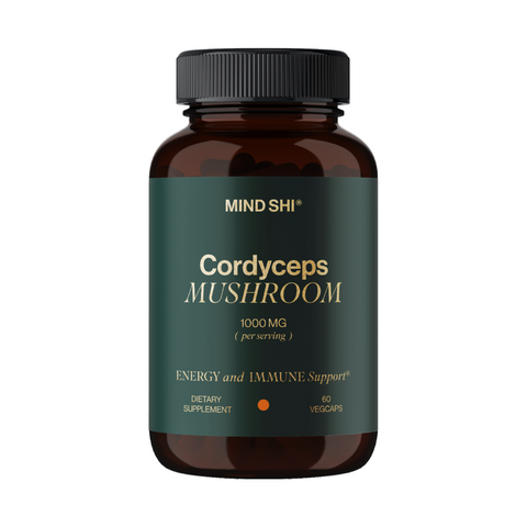 Адаптогены / Cordyceps Mushroom 1000 mg - 60 vegcaps 2023-10-3327 фото