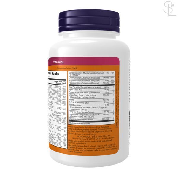 Мультивітаміни для чоловіків / ADAM&trade; Men's Multiple Vitamin - 120 tabs 2023-10-2092 фото
