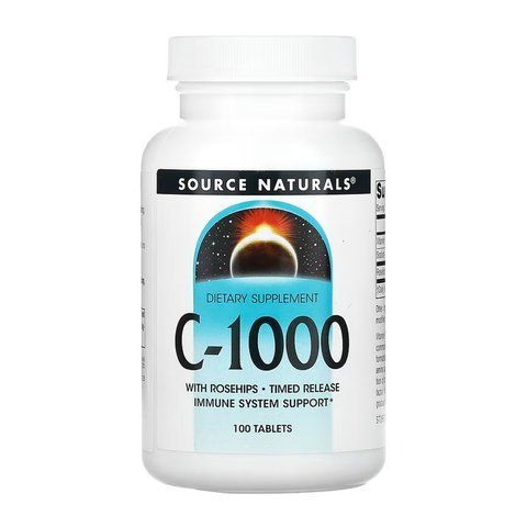 Вітамін С / Вітамін С / C-1000 1000 mg - 100 tabs 2023-10-6137 фото