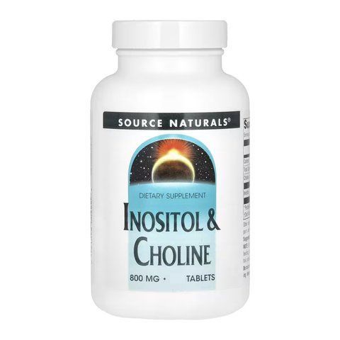 Вітамін B4 (Холін) / Inositol & Choline 800mg - 50 tabs 2023-10-4611 фото