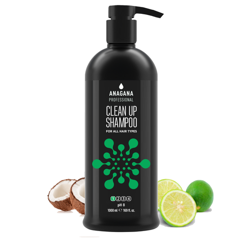 Шампунь "Глибоке очищення" ANAGANA CLEAN UP SHAMPOO 1000ml АШГО-1000 фото