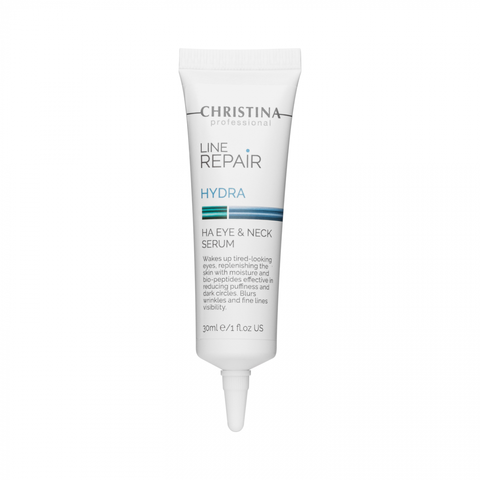 Сироватка для шкіри навколо очей та шиї із ГК Line Repair Hydra CHRISTINA 30ml 96991 фото