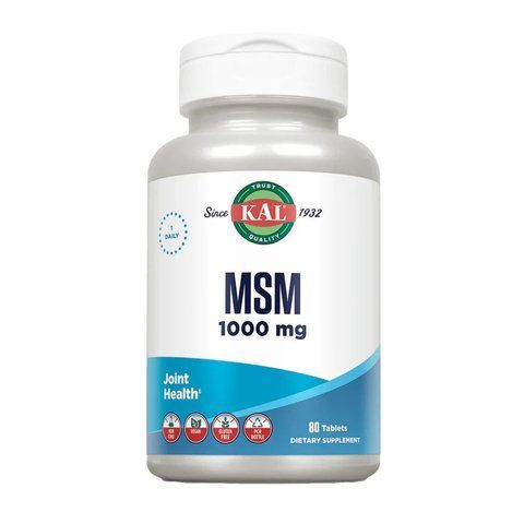 Хондропротекторы / MSM 1000mg - 80 tabs 2022-10-1012 фото