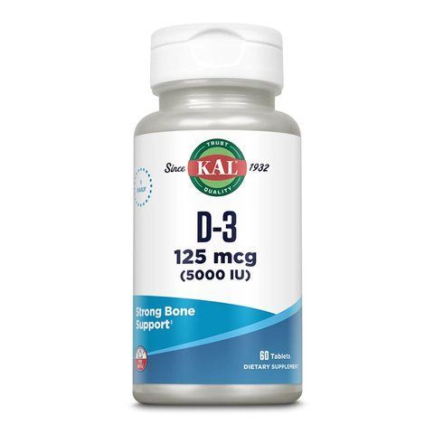 Вітамін D / D3 125mcg - 60 tabs 2022-10-1770 фото