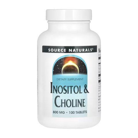 Вітамін B4 (Холін) / Inositol & Choline 800 mg - 100 tabs 2023-10-6138 фото