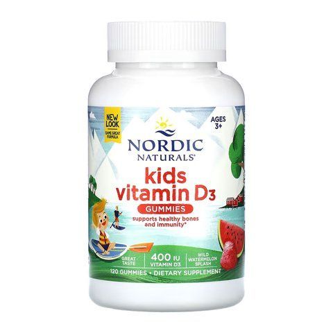Вітамін D / Vitamin D3 Gummies Kids - 120 gummies 2023-10-5976 фото