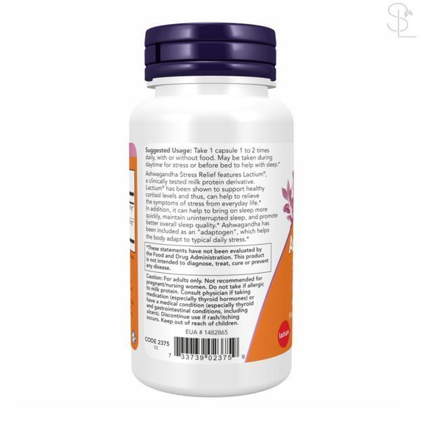 Адаптогены / Ashwagandha Stress Relief - 60 vcaps 2022-10-1651 фото