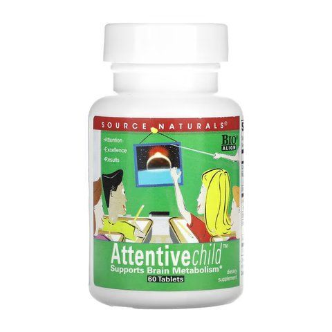 Мультивитамины для детей / Attentive Child&trade; - 60 tabs 2023-10-5294 фото