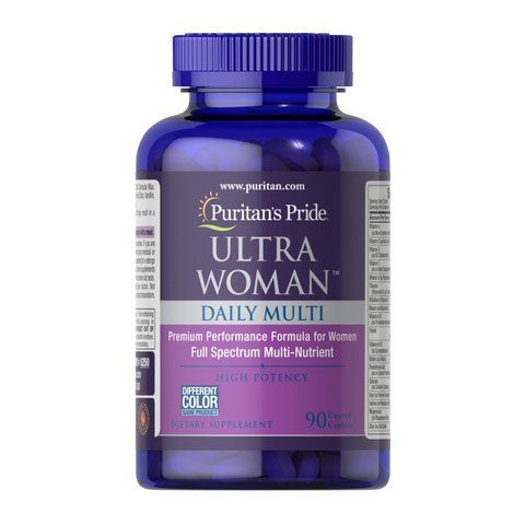 Мультивітаміни для жінок / Ultra Woman&trade; Daily Multi Timed Release with Zinc - 90 caps 2023-10-4586 фото