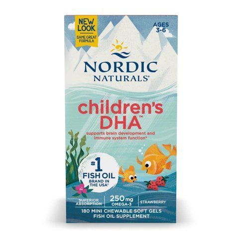 Омега 3 / Children's DHA - 180 mini softgels 2023-10-5959 фото