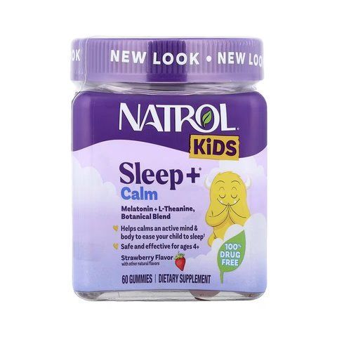Мелатонін / Kids Sleep+ Calm - 60 gummies 2023-10-6231 фото