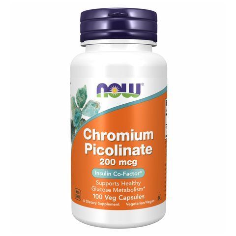 Хром / Chromium Picolinate 200mcg - 100caps 100-68-9961972-20 фото