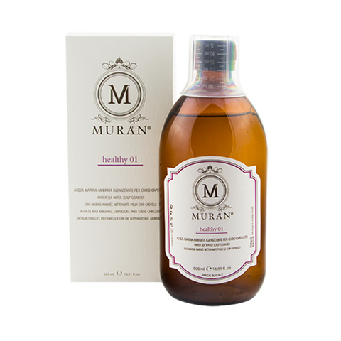MURAN Healthy 01 - Средство очищающее для кожи головы с морской водой и янтарем 500ml MH01 фото