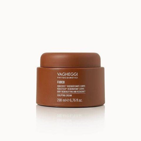 Чорний скульптруючий крем для обличчя VAGHEGGI FUOCO PLUS 200ml 180113 фото