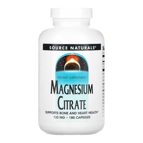 Магний / Magnesium Citrate 150mg - 180 caps 2023-10-3865 фото