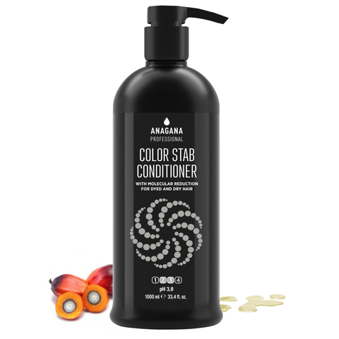 Кондиціонер "Стабілізатор кольору" ANAGANA COLOR STAB СONDITIONER 1000ml АККС-1000 фото