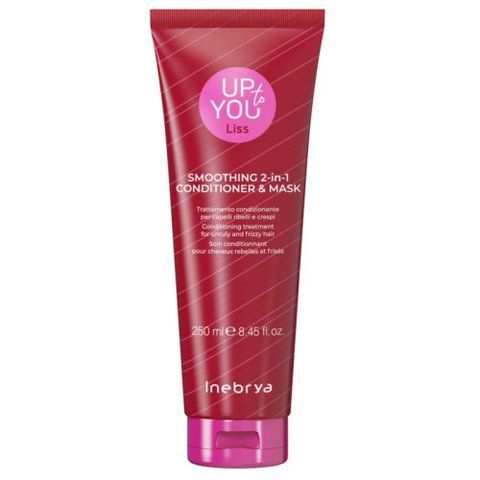 Маска-кондиционер 2 в 1 для разглаживания волос Inebrya Up To You Smoothing 2-in-1 Mask & Cond 250ml 1026519 фото
