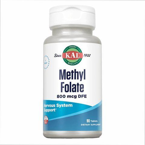 Вітамін B9(Фолієва кислота) / Methyl Folate 800mcg - 90 tabs 2022-10-1014 фото