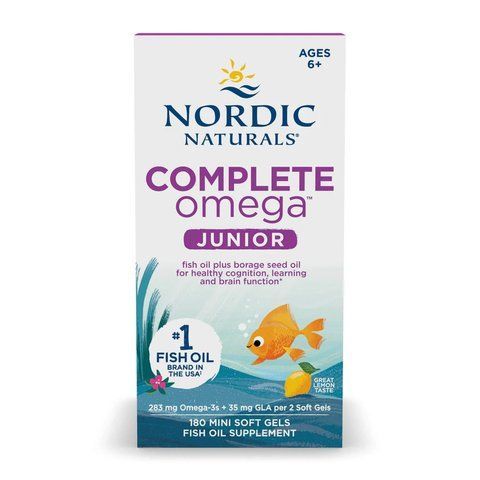 Омега 3 / Complete Omega Junior - 180 mini softgels 2023-10-5962 фото