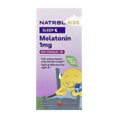 Мелатонін / Kids Melatonin 1mg - 30 tabs 2023-10-6237 фото