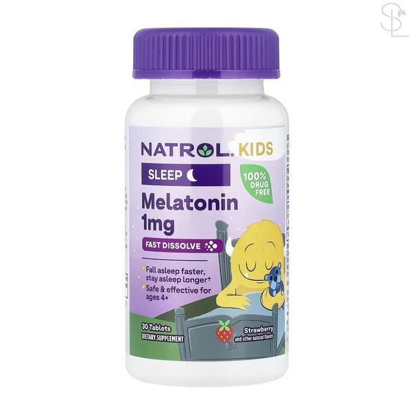 Мелатонин / Kids Melatonin 1mg - 30 tabs 2023-10-6237 фото