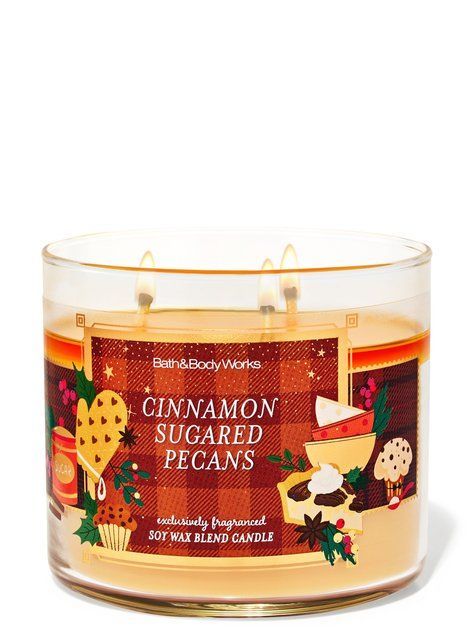 Свеча ароматная Bath & Body Works Cinnamon Sugared Pecans 411 гр 897657 фото