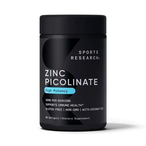 Цинк / Zinc Picolinate 30mg - 90 softgels 2023-10-4404 фото